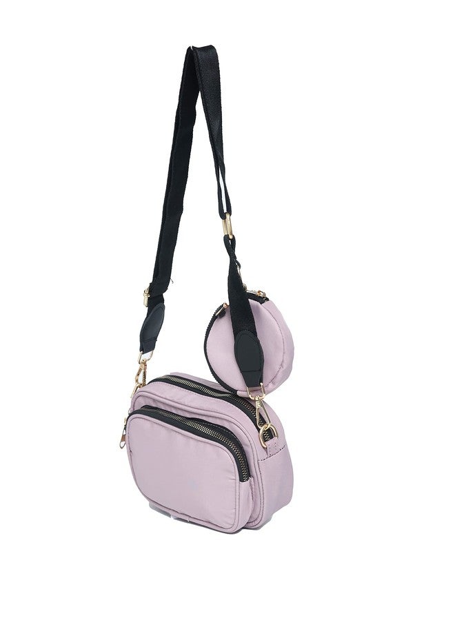 Donicy Women's Stylish Parachute Camera Design Sling Bag, Beige - Image 3